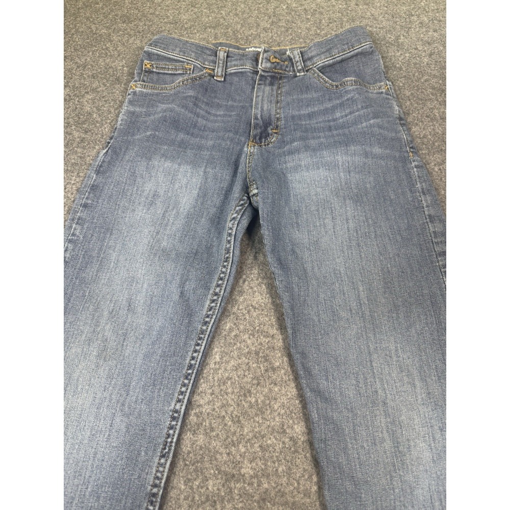 Wrangler Boys Classic Straight Jeans Size 14 Slim - Picture 2 of 12
